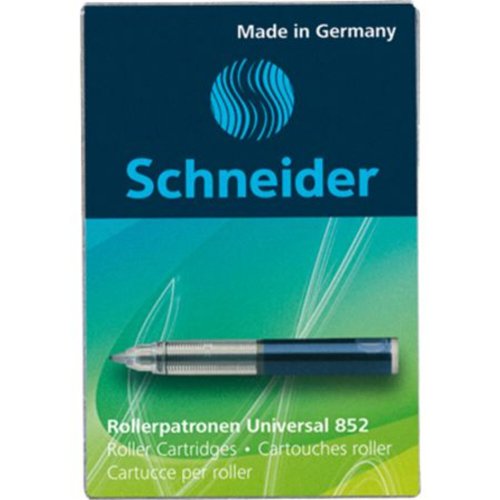 Schneider Universal 852 Rollerball Refill Blue 5pk, Hangcarded - 185203