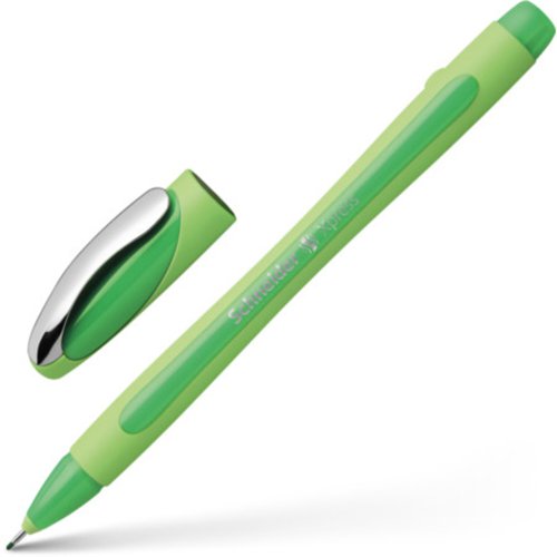 Schneider Xpress Fineliner 0.8mm, Metal Clip, Green