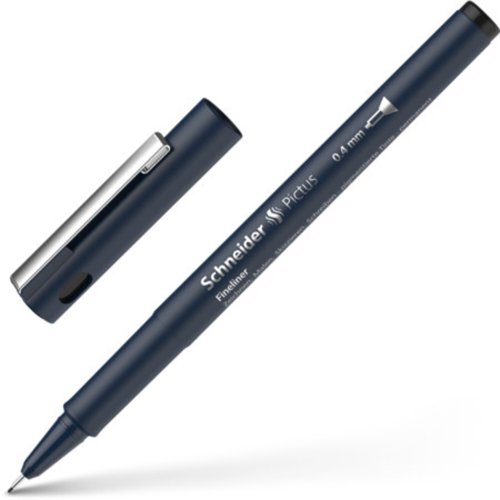 Schneider ECO Pictus Recycled Technical Drawing Pen 0.4mm Black - 197401