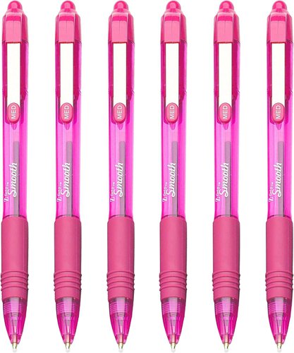 Zebra Z-Grip Smooth Ballpen Pink Box 12 1.0mm