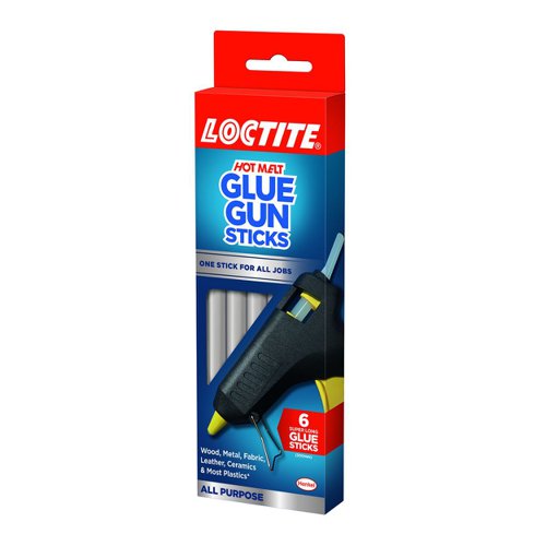 Loctite Multipurpose Long 8” Glue Gun Sticks, 6pk - 639713