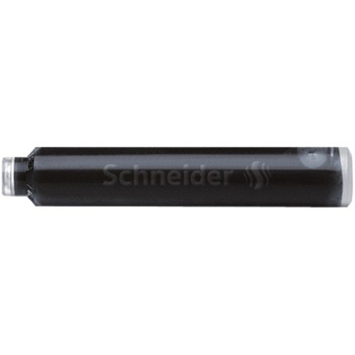 Schneider European Ink Cartridges, box of 6  Black - 6601