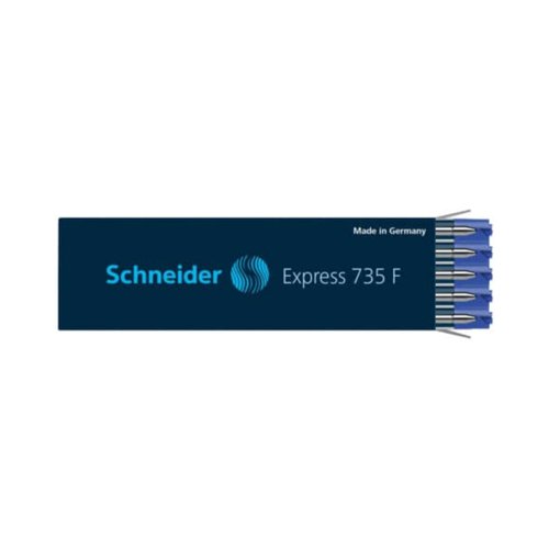 Schneider Express 735 Giant Ballpen Refill for Parker, Blue Fine - 7353 - 7353
