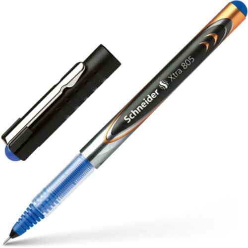 Schneider Xtra 805 Liquid Ink, Needlepoint Pen, 0.5mm, Blue