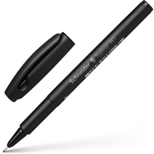 Schneider Topliner Ultra Fineliner 0.4mm, Black