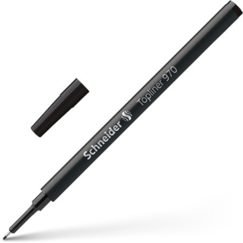 Schneider Topliner Fineliner Refill 0.4mm - Universal Fitting, Black