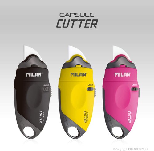 Milan Capsule Ceramic Cutter 3 Asstd Colours Box 3 - BWM10337