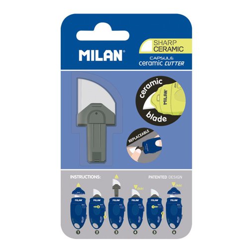 Milan Ceramic Cutter Replacement Blades for BWM10338 Pk12 - BWM10338
