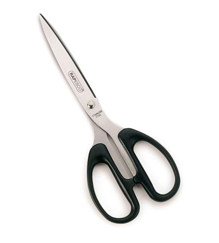 Rapesco 21cm Scissors, Stainless Steel, Hangcarded, 3 Year Guarantee - CS0205
