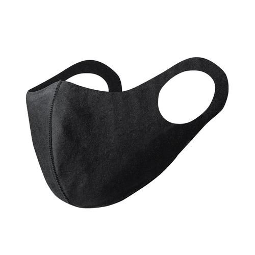 Adults Re-useable Soft Shell Face Mask Black