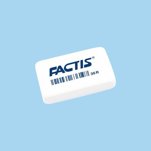 Factis 36R, Soft School Pencil Eraser Pk36