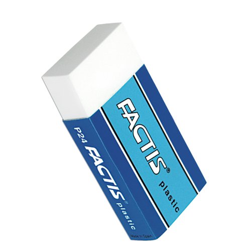 Factis P24 Small Plastic Eraser Pk24 - FAP24