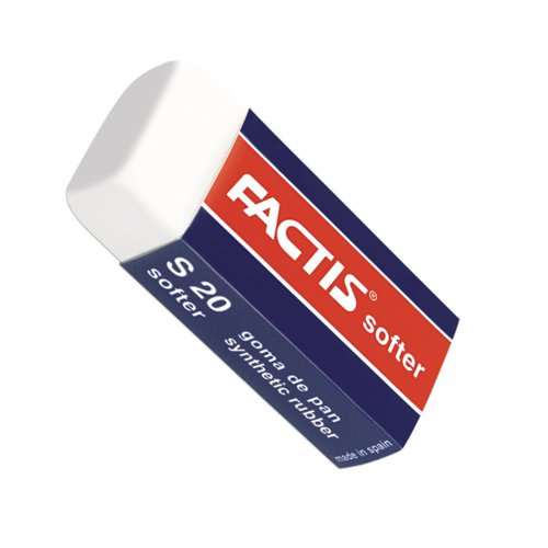 Factis S20 Softer Rubber Eraser Pk20 - FAS20