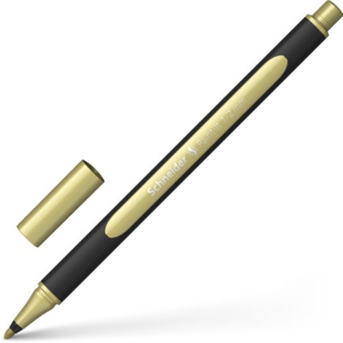 Schneider Paint-It 020, Metallic Fine Marker Pen, Gold