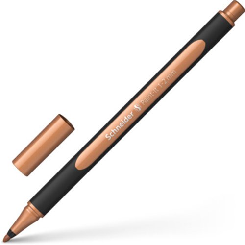 Schneider Paint-It 020, Metallic Fine Marker Pen, Copper