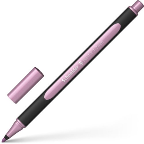 Schneider Paint-It 020, Metallic Fine Marker Pen, Rose