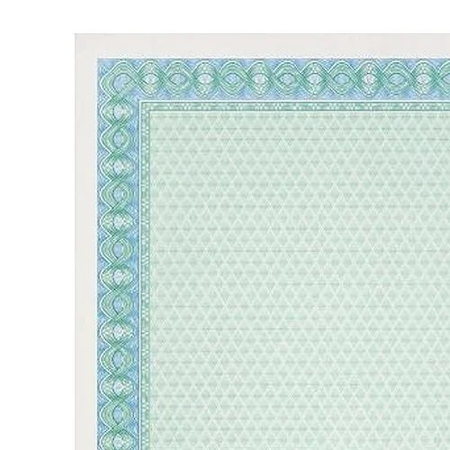 DECADRY A4 Certificate Paper 25 Sheets - Blue - OSD4052
