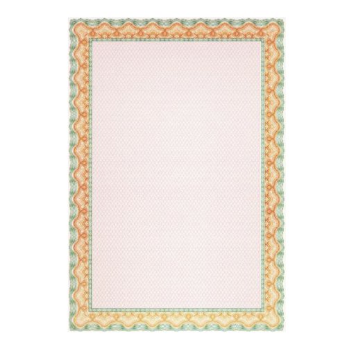 DECADRY A4 Certificate Paper 25 Sheets - Cream - OSD4053