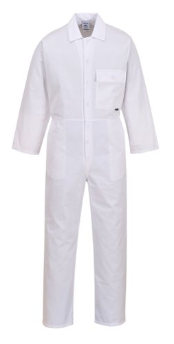 Portwest 2802 Standard Coverall White L