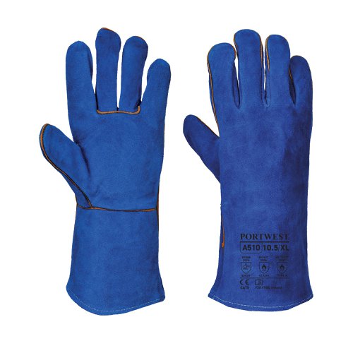 Portwest A510 Welders Gauntlet Blue XL