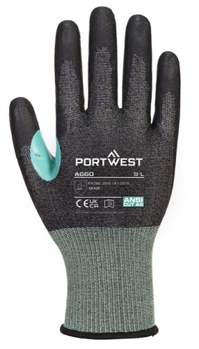 Portwest A660 CS Cut E18 PU Glove Black M