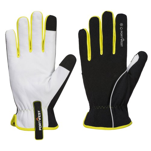 Portwest A776 PW3 Winter Glove Black/Yellow