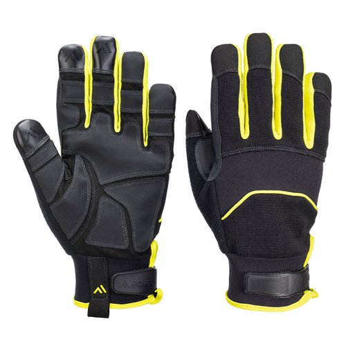 Portwest A792 Needle Resistant Glove Black/Yellow