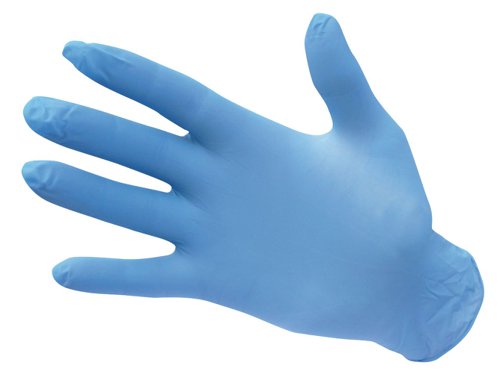 Portwest A925 Powder Free Nitrile Disposable Glove (Pk100) Blue L