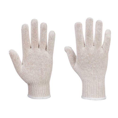 Portwest AB030 String Knit Liner Glove (288 Pairs) White