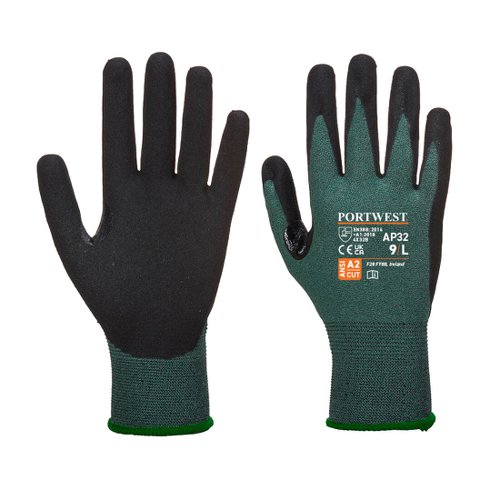 Portwest AP32 Dexti Cut Pro Glove Black/Grey