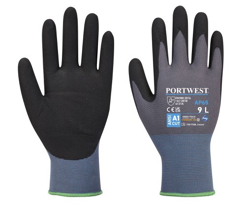 Portwest AP65 NPR Pro Nitrile Foam Black/Grey