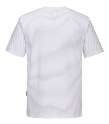 Portwest AS20 Anti-Static ESD T-Shirt S/S White XXXL Polo Shirts and T-Shirts AS20WHRXXXL