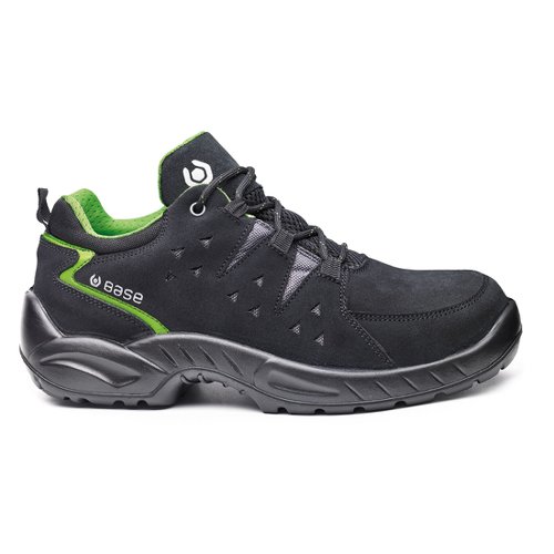 Portwest B0175 Harlem S1PL FO SR Shoes Black/Green