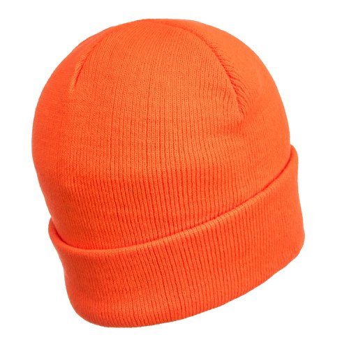 Portwest B029 Beanie USB Rechargeable LED Head Light Orange Headwear B029ORR