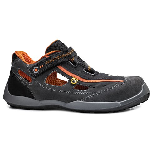 Portwest B0617 Aerobic S1P ESD SRC Shoes Grey/Orange