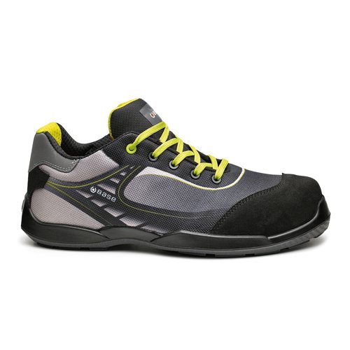 Portwest B0676 Bowling/Tennis S3L FO SR Shoes Black/Yellow 42