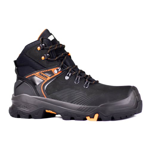 Portwest B1601 T-Rex Mid/T-Wall Mid S3S HRO CI HI LG FO SR Shoes Black/Orange 38