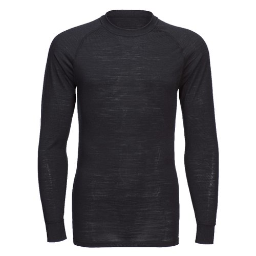 Portwest B183 Merino Wool Crewneck Baselayer Top Black L