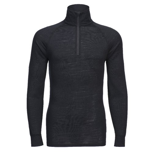 Portwest B184 Merino Wool 1/4 Zip Baselayer Top Black L