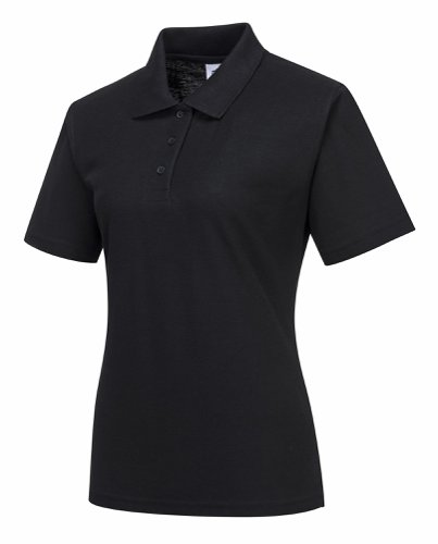 Portwest B209 Naples Women's Polo Shirt Black L