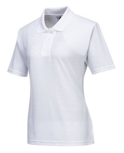 Portwest B209 Naples Women's Polo Shirt White L