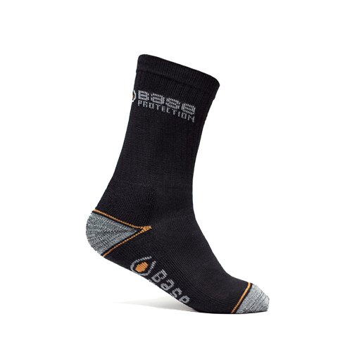 Portwest B2201 400 Short Socks Black/Grey XL