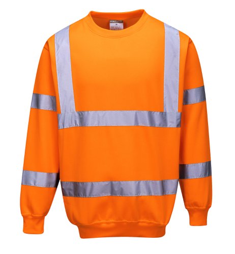 Portwest B303 Hi-Vis Sweatshirt Orange 4XL