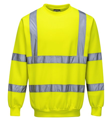 Portwest B303 Hi-Vis Sweatshirt Yellow 4XL