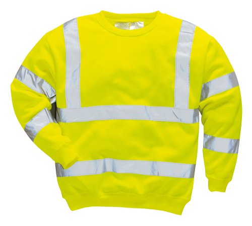 Portwest Hi Vis Sweatshirt XS Yellow