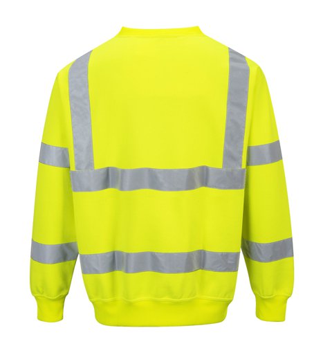 Portwest Hi Vis Sweatshirt 5XL Yellow | Portwest