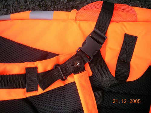 Portwest B904 Quick Release Hi-Vis Rucksack Orange Backpacks B904ORR