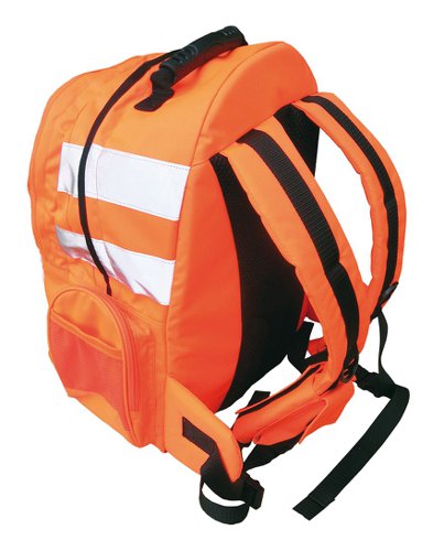 Portwest B904 Quick Release Hi-Vis Rucksack Orange Backpacks B904ORR