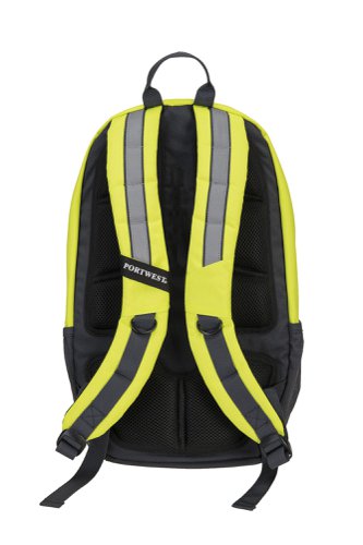 Portwest B955 PW3 Hi-Vis Rucksack Yellow Backpacks B955YER