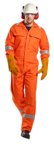 Portwest Bizweld Iona FR Coverall 4XL Orange